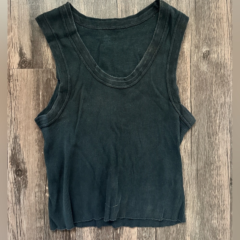 VINTAGE Brandy Black Tank